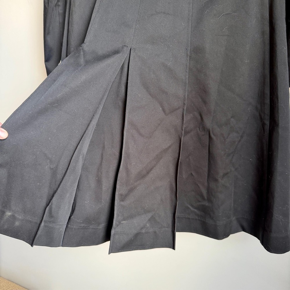 Soia & Kyo Coat Womens Small Black Asymmetrical Zip Trench Quilted Insert NWT - Picture 12 of 14